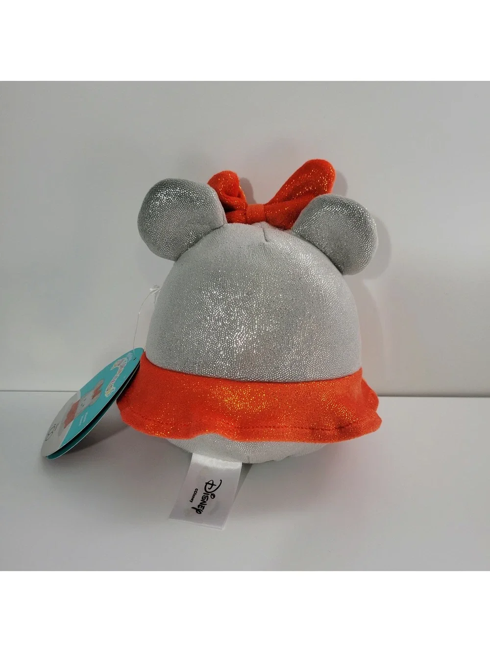 Original Squishmallows Minnie Mouse Plush - Silver & Orange 3.1 oz